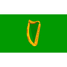 Leinster irlanda harpa irlandesa bandeira 3x5ft bandeira 100d 150x90cm poliéster latão grommets bandeira personalizada 2024 - compre barato