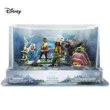Disney-figuras de acción de los personajes de Raya y The Last Dragon para niños, juguete de decoración de colección, regalo de cumpleaños 2024 - compra barato