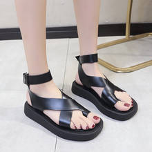 2021 Women Summer Sandals Beach Sandals Fashion Flats Shoes Sandal Non-slip Flat Sandals Buckle Sandals Women Sandalias Mujer 2024 - buy cheap