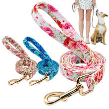 150cm Printed Dog Leash Nylon Pet Puppy Walking Leash Lead Running Training Leashes Rope For Small Medium Large Dogs 150cm 2024 - buy cheap