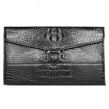 VVBrown  true  crocodile bag male clutch bag large capacity  cross section  square  Hand caught  More screens  business  fashion 2024 - buy cheap