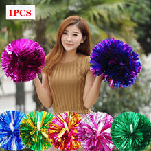 1pc Game Pompoms Cheerleading Flower Ball Cheerleaders Hand Flower Aerobics Dance Props Gymnastics Competition Sport Accessories 2024 - buy cheap