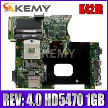 Akemy K42JR Laptop motherboard DDR3 For Asus k42j K42JZ K42JB K42JY X42J Laptop Mainboa 100% tested intact REV: 4.0 HD5470 1GB 2024 - buy cheap