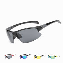 Óculos de sol elegante para homens e mulheres, óculos de direção uv400, hd, esportivo, anti-explosão, mtb, bicicleta, vidro, óculos para ciclismo 2024 - compre barato