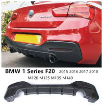 Rear Lip Spoilers For BMW 1 Series F20 M120 M125 M135 M140 2015-2018 Bumper Diffuser Carbon Fiber Spoiler Auto Accessories 2024 - buy cheap