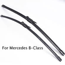 Car Windshield Wiper Blades for for Mercedes Benz B Class W245 W246 form 2005 to 2018 Car Windscreen wiper Rubber 2024 - buy cheap