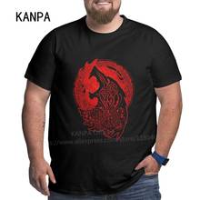 Kanpa-camisetas de talla grande para hombre, ropa de algodón de buena calidad, camiseta de entrenamiento, Tops, 2021 2024 - compra barato