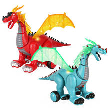 Remote Control Dinosaur Toy Electric Flying Dragon Rechargeable Simulation Animal Child Boy Toy Dinosaur Holiday Gift 2024 - buy cheap