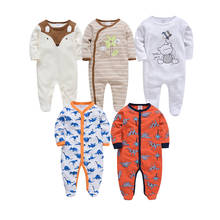 Honeyzone Baby Onesie Recien Nacido Baby Boy Clothes Infant Dinosaur Cartoon Print Jumpsuit Full Sleeve Outfit  Tutine Neonato 2024 - buy cheap