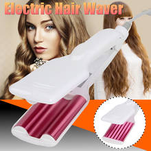 Professional Hair Curling Iron Ceramic Hair Wave Tool Triple Barrels Hair Waver Curl Deep Wave Curler Perm Splint Styling Tools 2024 - buy cheap
