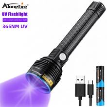 Alonefire SV27 15W High Power UV Flashlight Ultra Violet Light for Camping Urine Detector for Cats,Pet Stains Scorpions 2024 - buy cheap