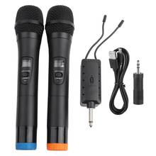 2 Karaoke Wireless Microphone 1Receiver MIC Mikrofon KTV Karaoke Player Echo System Digital Sound Audio Mixer Singing Machine E8 2024 - buy cheap