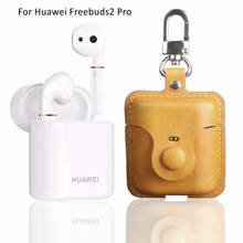 Estojo de fone de ouvido para huawei freebuds 2 pro, capa protetora à prova de sapato com fivela anti-perda 2024 - compre barato