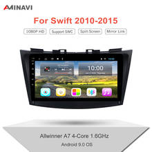 Para Suzuki Swift 2010-2015 9 "HD 2 Din Android 9,0 coche Radio Multimedia reproductor de vídeo Universal estéreo para coche 2024 - compra barato