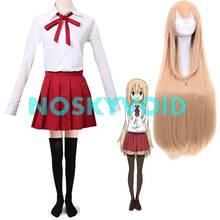 Himouto! Umaru-chan cosplay trajes doma umaru peruca umr jk uniforme tamanho masculino e feminino doma umaru cosplay 2024 - compre barato