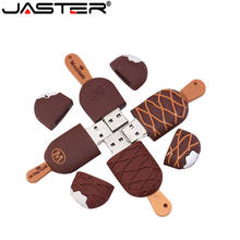 Jaster pendrive de sorvete, bonito, usb, 64gb, 32gb, 16gb, de alta qualidade, 4gb, frete grátis 2024 - compre barato