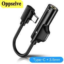 Oppselve USB Type C 3.5 Earphone Adapter Charger USB C to 3.5mm Jack AUX Adapter For Xiaomi Mi6 MIX2 Huawei P20 P30 Audio Cable 2024 - buy cheap