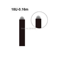 100pcs 0.16mm Lamina Tebori Microblading Needles U Blade 18U for Permanent Makeup Black Tattoo Needle for Eyebrow Manual Pen 2024 - buy cheap