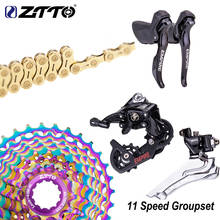 ZTTO Bicycle 11 Speed Shifter Groupset 11S 28T K7 Road Bike Shifter Rear Derailleur Set Chain empire HG 11V hubbody compatible 2024 - buy cheap
