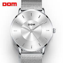DOM-reloj deportivo de cuarzo para hombre, cronógrafo de marca superior de lujo, a la moda, resistente al agua, para negocios, M-1289D-7M 2024 - compra barato