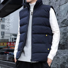 Autumn Casual Vest Men Winter Jackets Thick Vests Man Sleeveless Coats Warm Cotton-Padded Waistcoat gilet veste homme L-8XL K244 2024 - buy cheap