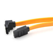 Компьютерные кабели и разъемы 45 см SATA 3,0 III SATA3 6 ГБ/сек. SSD жесткий диск направления передачи данных/правый угол кабель Oct14 2024 - купить недорого