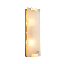 Chinese All-copper Cloud Stone Wall Lamps Marble Modern Bedroom Living Room Corridor Aisle Mirror Headlights Wall Light Fixtures 2024 - buy cheap