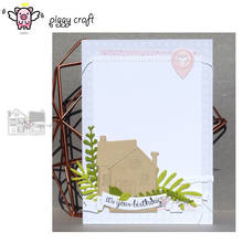 Piggy artesanato corte de metal dados corte morrer molde casa decoração scrapbook papel ofício faca molde lâmina soco estênceis 2024 - compre barato