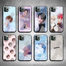 Seventeen JUN DK JOSHUA kpop Phone Case Tempered Glass For iPhone 12 11 Pro Max Mini XR XS MAX 8 X 7 6S 6 Plus SE 2020 cover 2024 - buy cheap