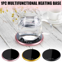 Heating Coaster Coffee Mug Cup Electric Warmer Beverage with Timer 2 Temperatures Settings For Water 2024 - buy cheap