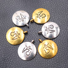 Amuleto Budista Tibetano de nueve palacitos, amuleto de ocho patrones, colgante, collar, pulsera, accesorios, manualidades de joyería, 8 Uds. 2024 - compra barato