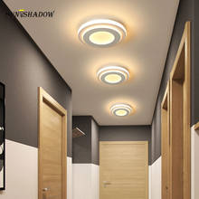 Luminária de teto em led moderna para sala de estar, sala de jantar, corredores e corredor, 110v, 220v 2024 - compre barato