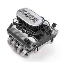 F76 427 SOHC V8 двигатель радиатора охладитель для 1/10 TRAXXAS TRX4 G500 TRX6 G63 SCX10 D90 VS4 RC автомобильные аксессуары 2024 - купить недорого