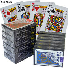 Juego de 12 unids/set de cartas de plástico de 100% resistentes al agua Texas Hold'em Poker Card plástico interior juego de mesa Casino TARJETA DE PVC 2024 - compra barato