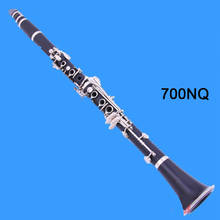 Naiputesi taiwan CL-700NQ clarinete bb 17 chave baquelite prata chave de madeira maciça clarinete iniciante profissional instrumento sopro 2024 - compre barato