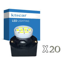 Conjunto de lâmpadas led de painel brilhante, 20 peças, t10 194 168, painel de luzes led, com soquetes de bloqueio por torção, vw 2024 - compre barato