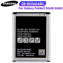 100% Original Battery EB-BG160ABC for Samsung Galaxy Folder 2 G1600 G1650 Replacement Phone Battery Genuine Battery 1950mAh 2024 - buy cheap