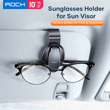 Rock-estuche para gafas de sol para coche, soporte para visera, Clip de sujeción automático, fácil de usar, sostiene cualquier accesorio del vehículo 2024 - compra barato