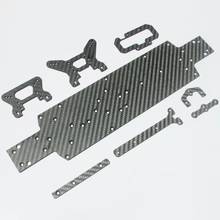 Wltoys 104001 1/10 RC Car Spare parts Retrofit upgrade carbon fiber board Chassis shock bracket 2024 - buy cheap