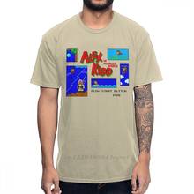 Retro Plus Size Alex Kidd In Miracle World Game Pixel 8 Bit T shirt Cartoon Natural Cotton la Camiseta 2024 - buy cheap