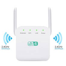 300Mbps Wireless WiFi Repeater Extender Amplifier 802.11N Wi Fi Booster Long Range Repiter Wi-fi Access Point AP Easy Setup 2024 - buy cheap