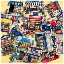 21Pcs/Bag Japanese Building Food House Store Sticker DIY Craft Scrapbooking Album Junk Journal Planner Decorative Stickers 2024 - buy cheap