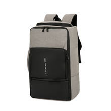 Вместительный водонепроницаемый рюкзак для мужчин, деловой дорожный ранец двойного назначения для ноутбука, уличная сумка для багажа 2024 - купить недорого