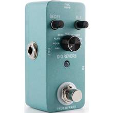 Digital Reverb Guitar Effect Pedal 9 Reverb Types Guitar Pedal True Bypass Guitar Effects Full Metal Shell Guitar Accessories 2024 - buy cheap