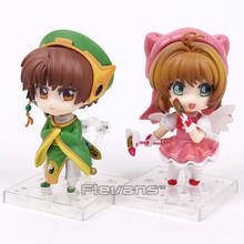 Caça de cartas sakura li syaoran 763/kinomoto, figura de ação de pvc, modelo colecionável 2024 - compre barato