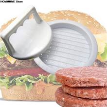 1 комплект, круглый пресс для гамбургеров, пищевой пластик, гамбургер, мясо, говядина, гриль, бургер, пресс, форма для кухни, инструмент 2024 - купить недорого