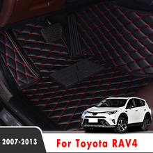 Tapete decorativo automotivo à prova d'água, lhd, para toyota rav4 2013 2012 2011 2010 2009 2008, 2007 2024 - compre barato