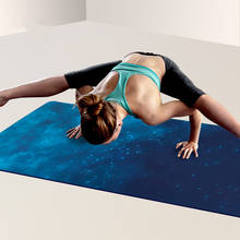 72 "x 39" x 8mm tamanho grande tapete de yoga camurça natural respirável antiderrapante esteira tpe ginástica pilates exercício almofada da família 2024 - compre barato