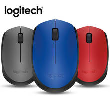 Logitech m170 mouse sem fio portátil, 2.4 dpi, 3 botões, duas vias, com receptor nano para pc e computador 2024 - compre barato