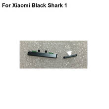 Botão lateral preto para xiaomi blackshark 1 power on off botão + botão de volume lado conjunto substituição xiao mi tubarão preto 1 2024 - compre barato